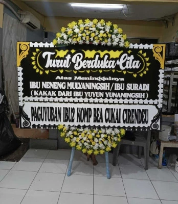 Papan Bunga di Sumingkir Kedungbanteng